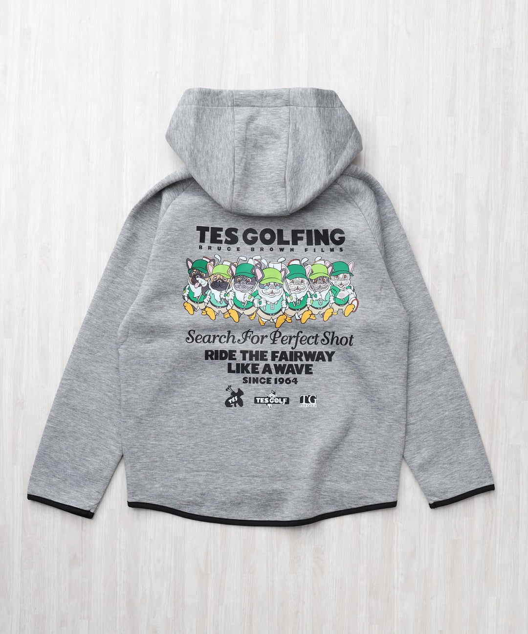 11月中旬お届け予定》TES GOLF TECH ZIP PK 7BUHI / フルジップ