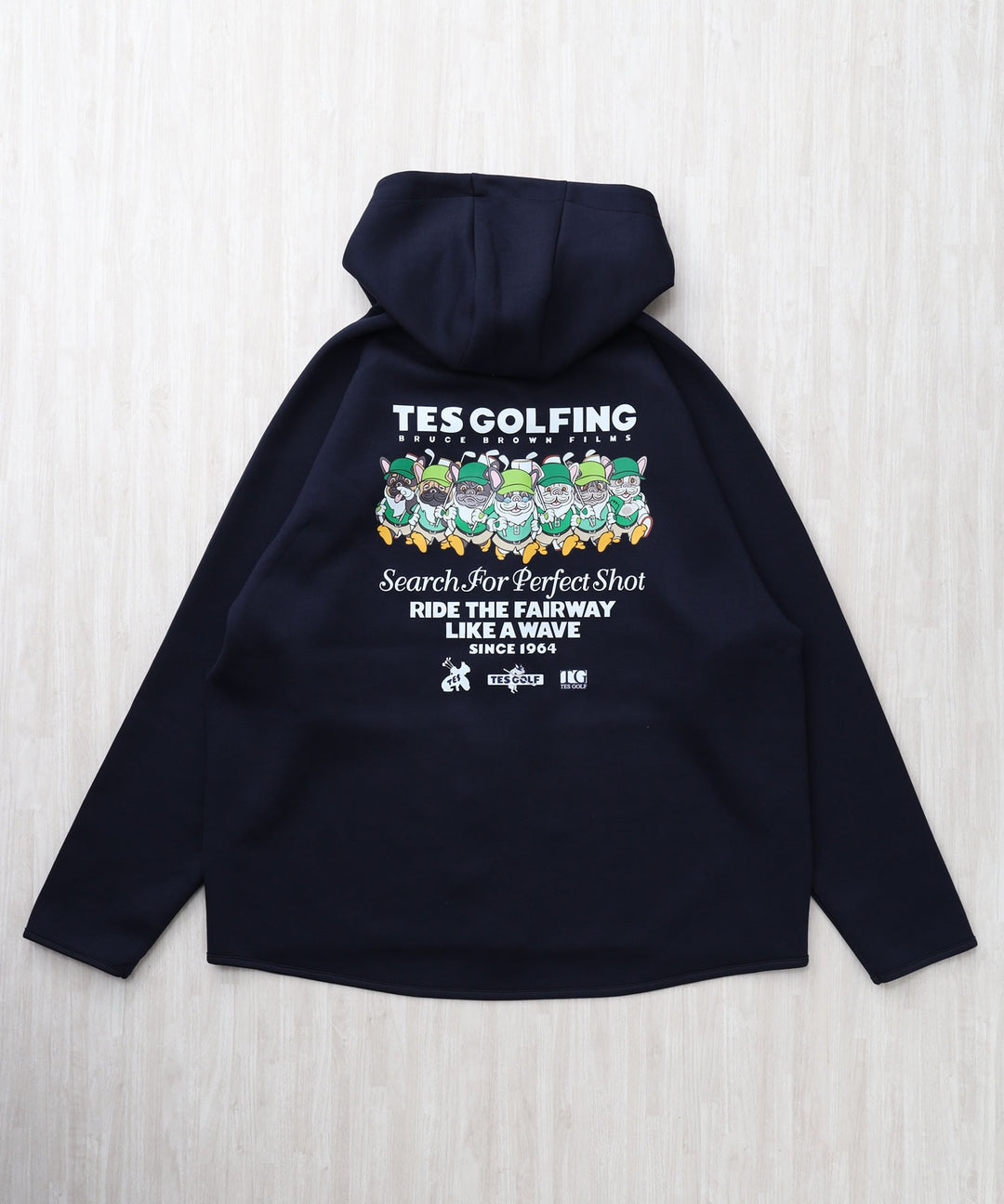 11月中旬お届け予定》TES GOLF TECH ZIP PK 7BUHI / フルジップ