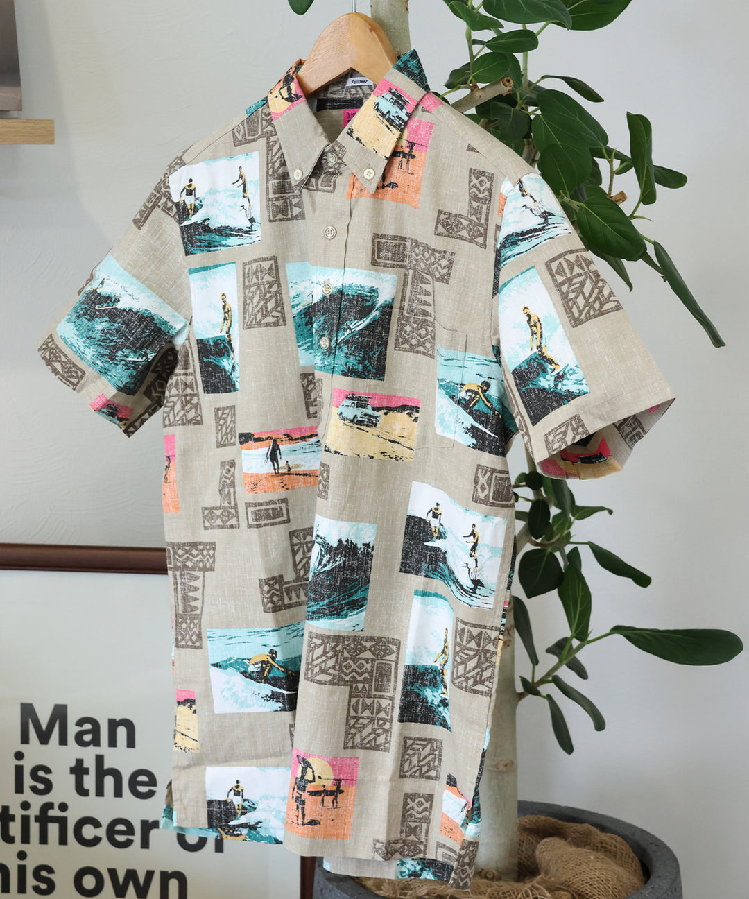 WEB / FLAG SHOP限定】TES×REYNSPOONER PULLOVER S/S SHIRT / レイン