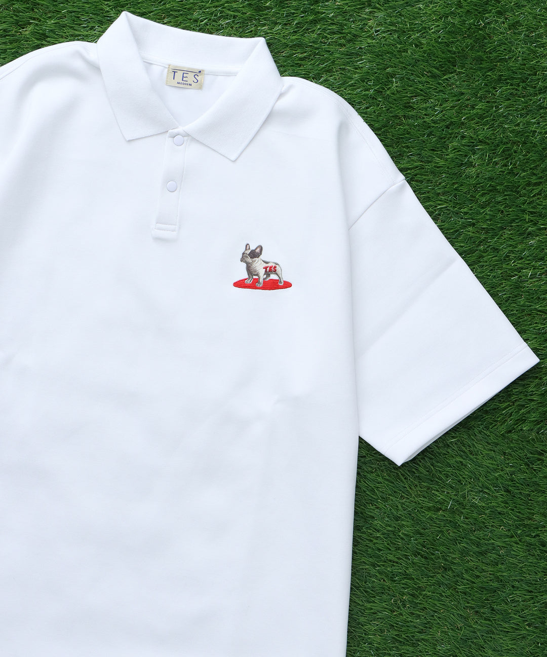 5月下旬お届け予定》TES KANOKO BIG POLO / ビッグシルエットPOLO