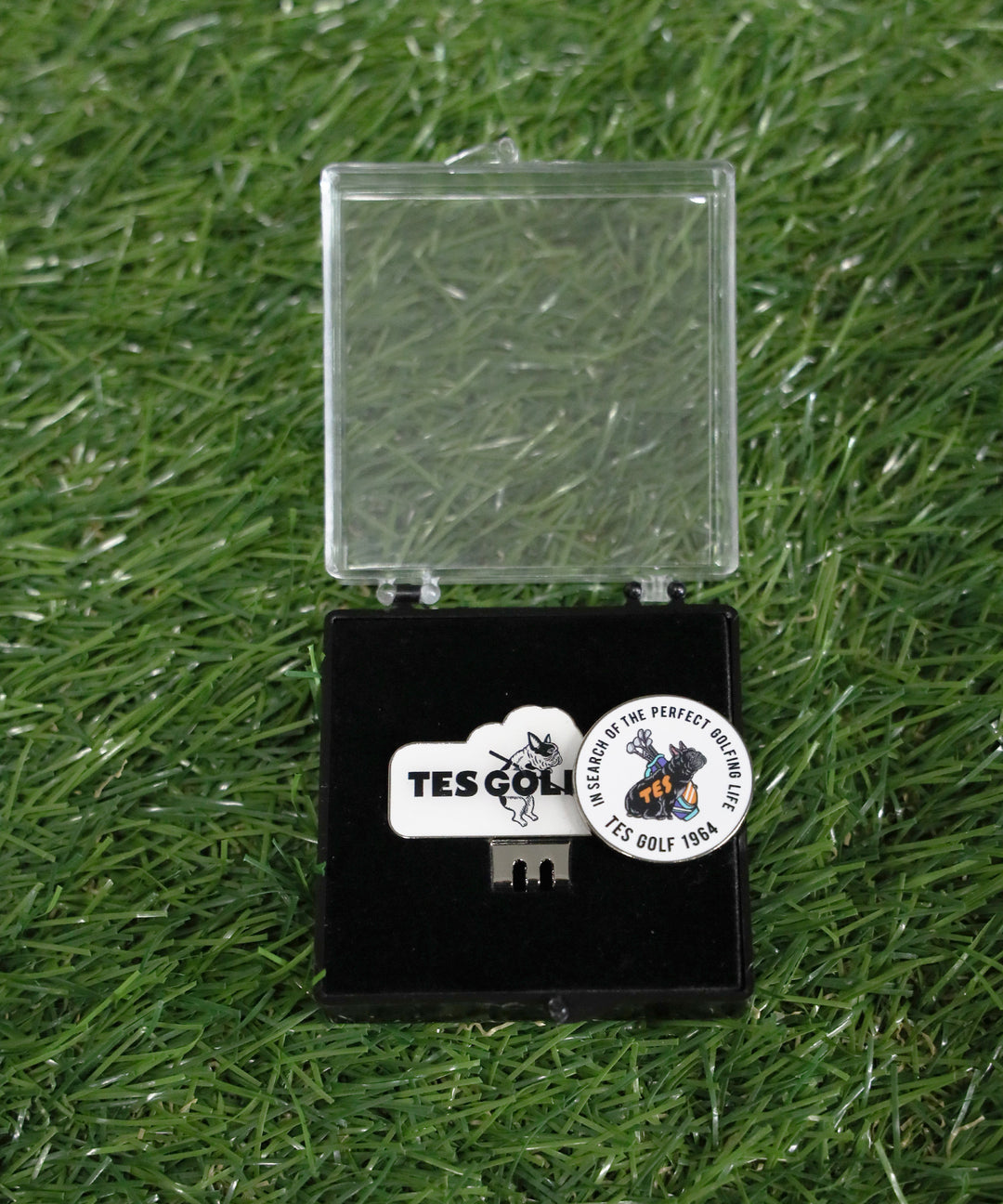 WEB / FLAG SHOP限定】TES GOLF CLIP BALL MARKER / ゴルフボール