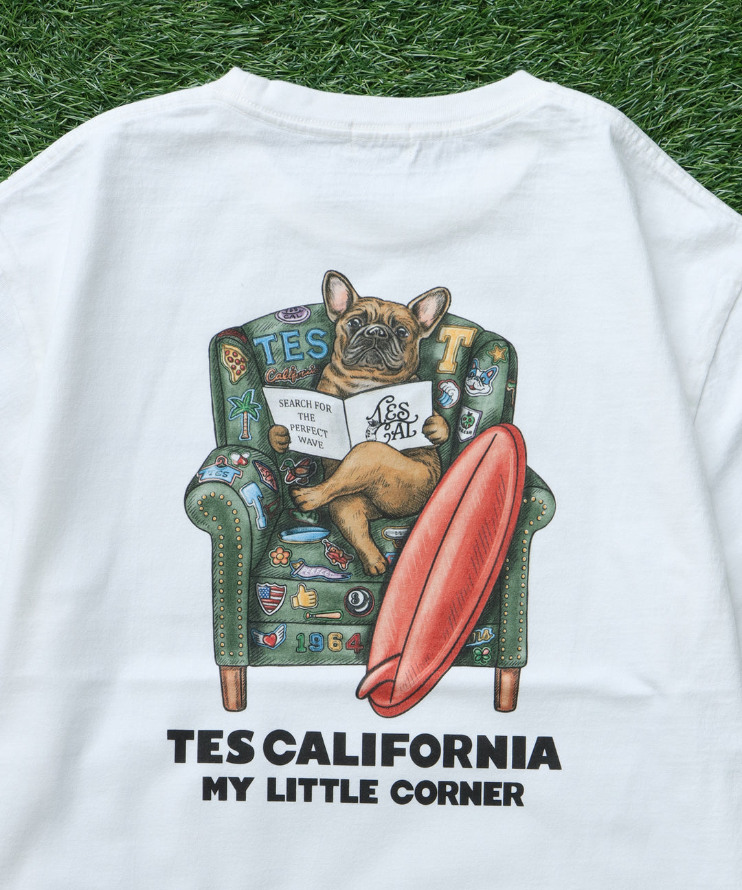 jahxncho 042 endless made tシャツ TES 4COLOR BUHI CHAIR T-SHIRT/ Tシャツ – TES | THE ENDLESS SUMMER