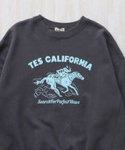 TES 2026 HORSE RIDE FLOCKY CN CN SWEAT / クルーネックスウェット