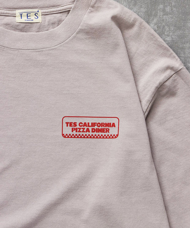 《9月下旬お届け予定》TES CALIFORNIA PIZZA DINER LONG SLEEVE T-SHIRT / ロンT