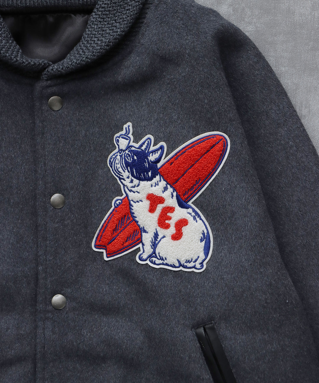 TES BUHI CAFE AWARD JKT / スタジャン – TES | THE ENDLESS SUMMER