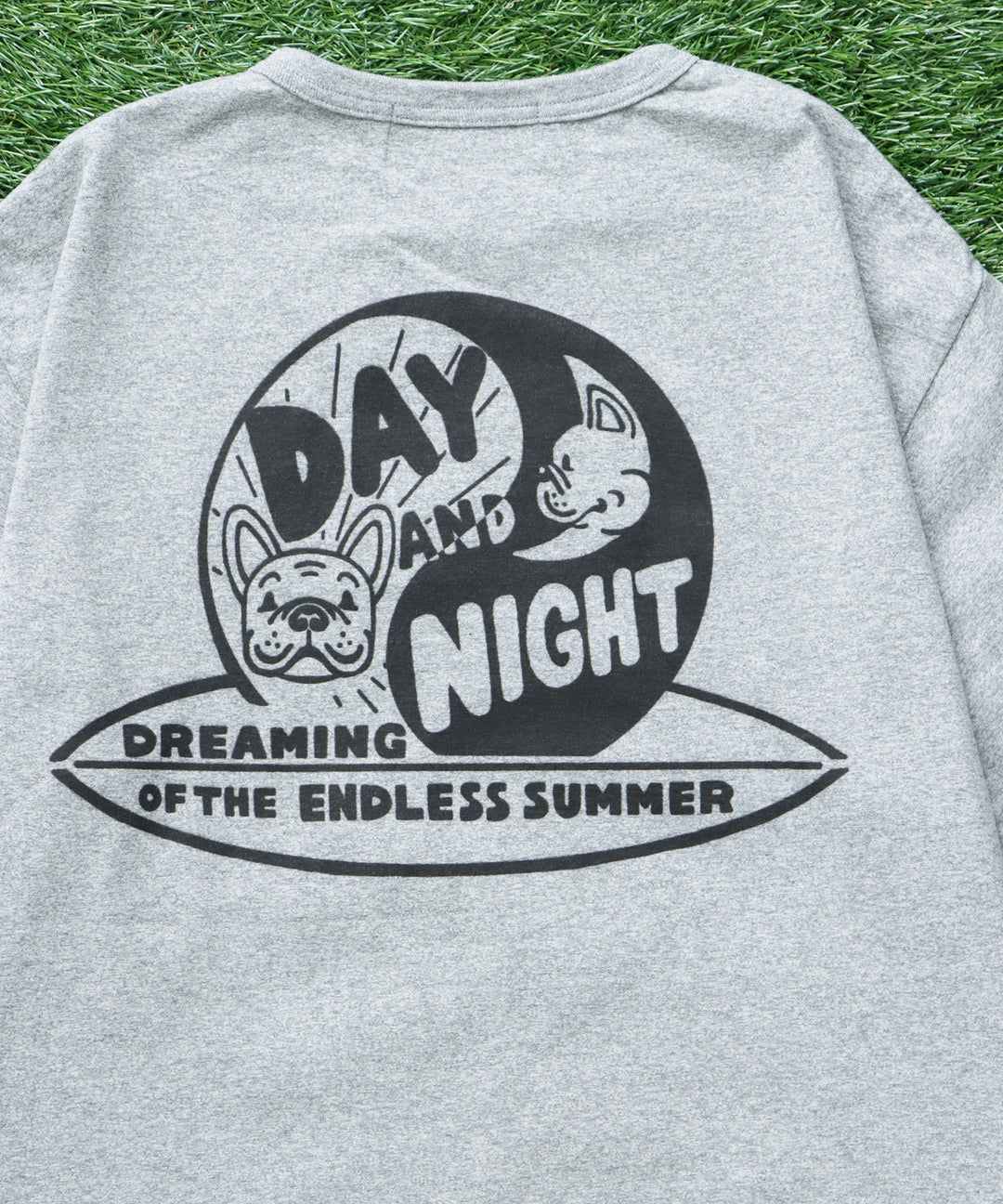 邦楽 DREAMING IN PRINT 7月下旬お届け予定》TES 8812 DAY & NIGHT TEE / Tシャツ – TES | THE