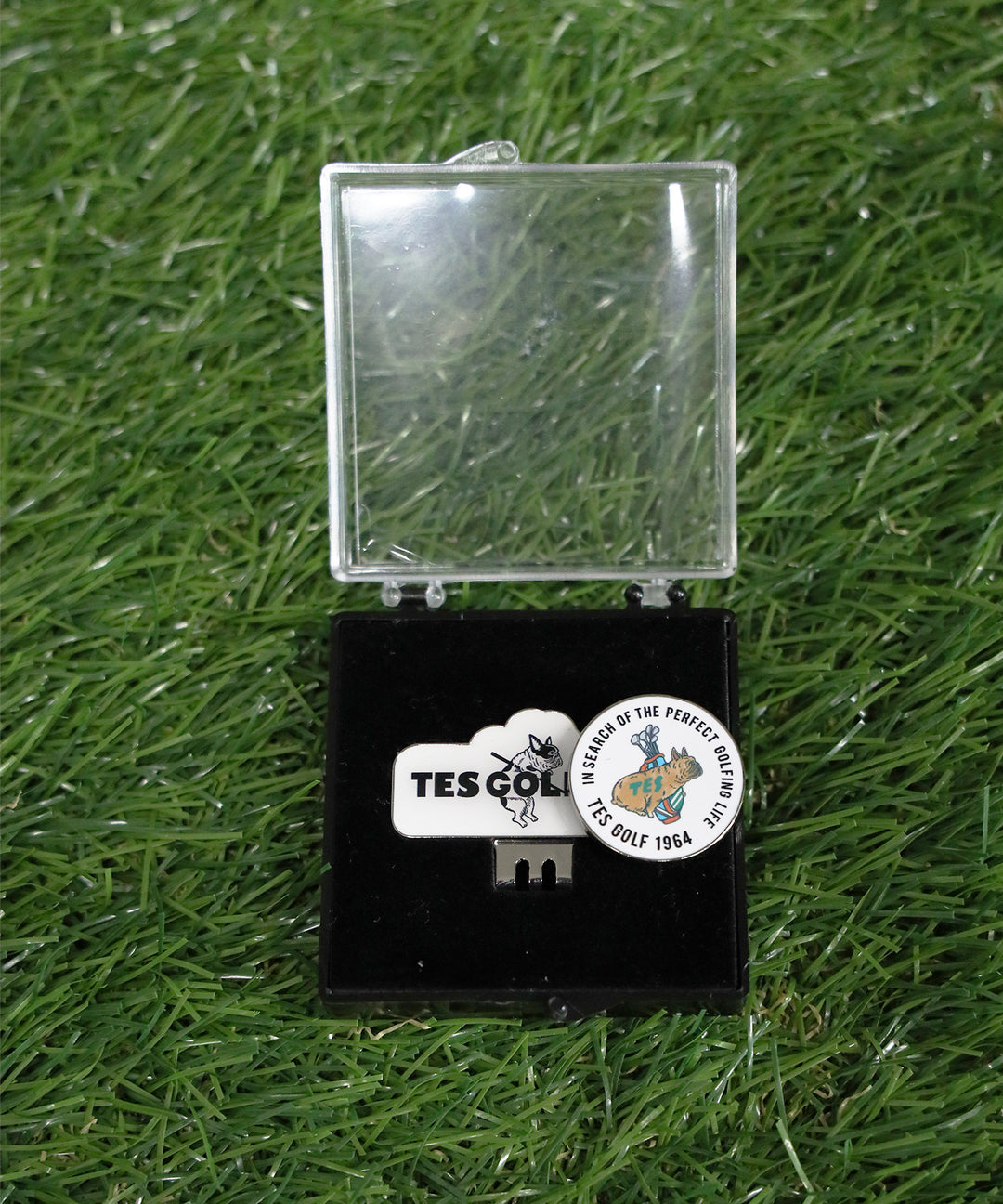WEB / FLAG SHOP限定】TES GOLF CLIP BALL MARKER / ゴルフボール