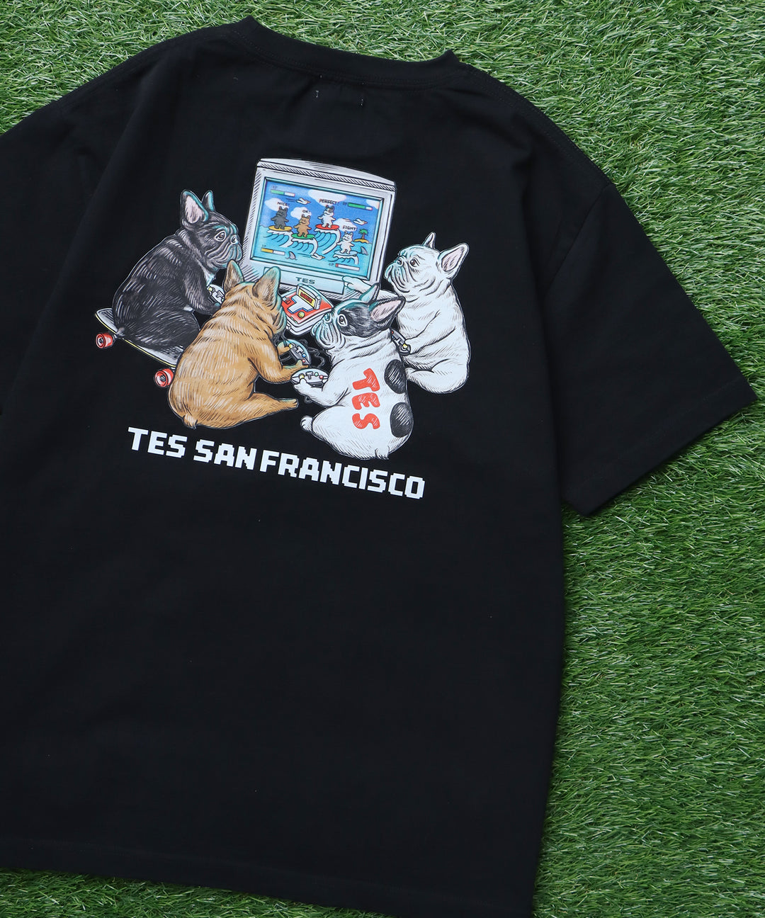 7月上旬お届け予定》TES SURF GAME T-SHIRT/ Tシャツ – TES | THE