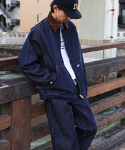 【WEB / FLAG SHOP限定】TES×Domingo Denim Worker Jacket / デニムワークジャケット