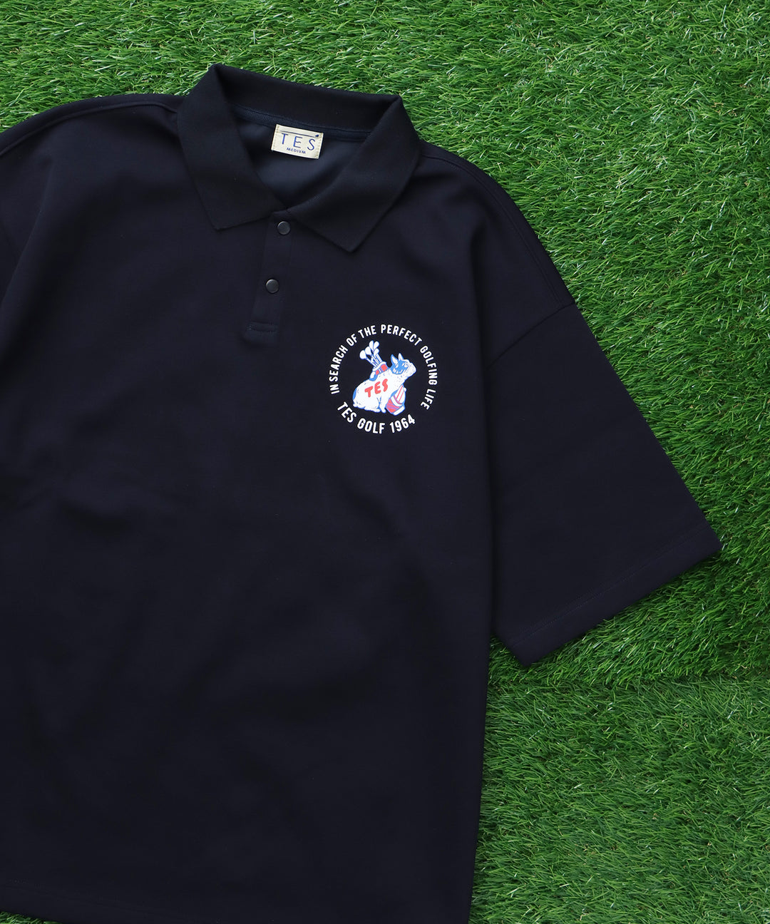 TES BUHI GOLFER BIG POLO / ビッグシルエットPOLOシャツ – TES | THE