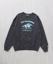 TES 2026 HORSE RIDE FLOCKY CN CN SWEAT / クルーネックスウェット