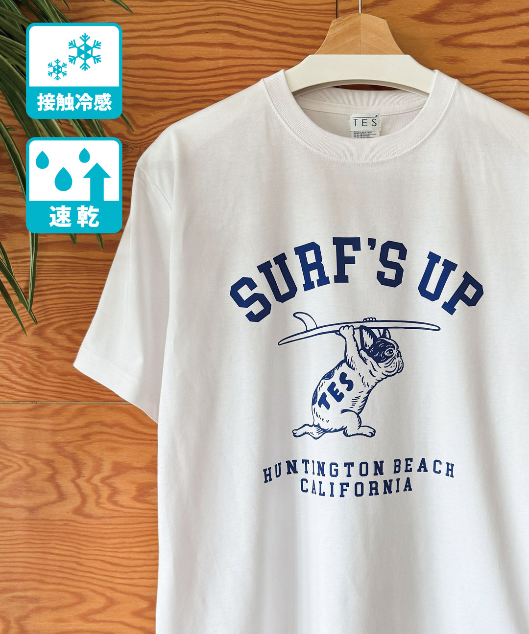 一部予約商品》【WEB / FLAG SHOP限定】TES COOLDRY COLLEGE T-SHIRT