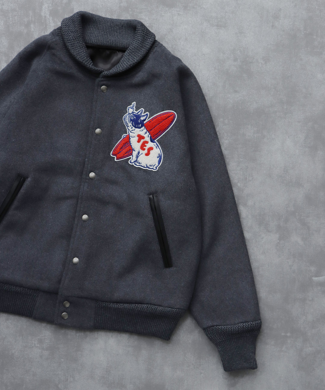 TES BUHI CAFE AWARD JKT / スタジャン – TES | THE ENDLESS SUMMER