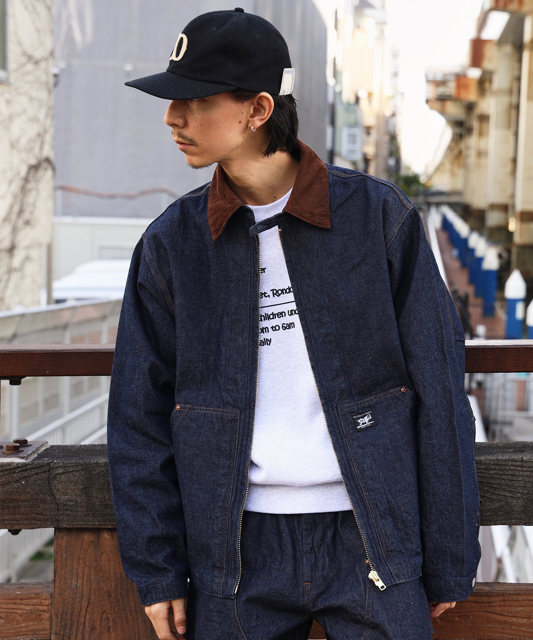 WEB / FLAG SHOP限定】TES×Domingo Denim Worker Jacket / デニム