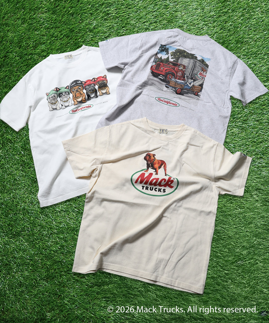 TES x MACK TRUCKS COLLABORATION TEE Type-A / マックトラックス
