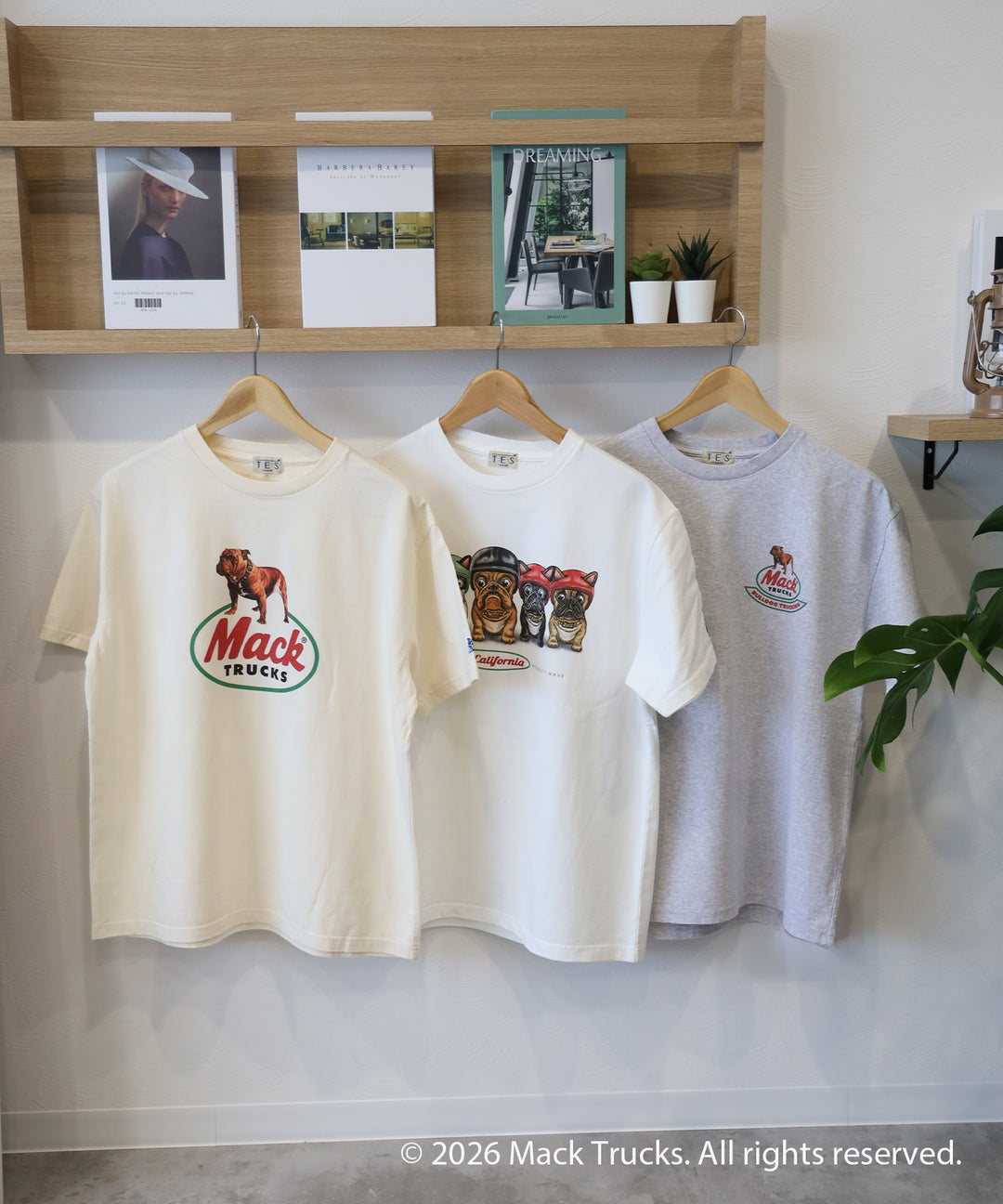 TES x MACK TRUCKS COLLABORATION TEE Type-B / マックトラックス