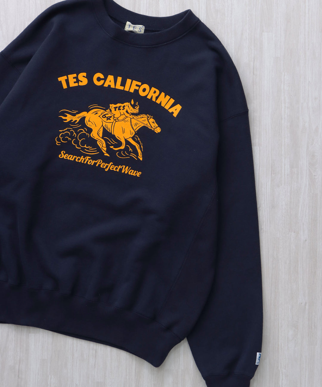 12月下旬お届け予定》TES 2026 HORSE RIDE FLOCKY CN CN SWEAT