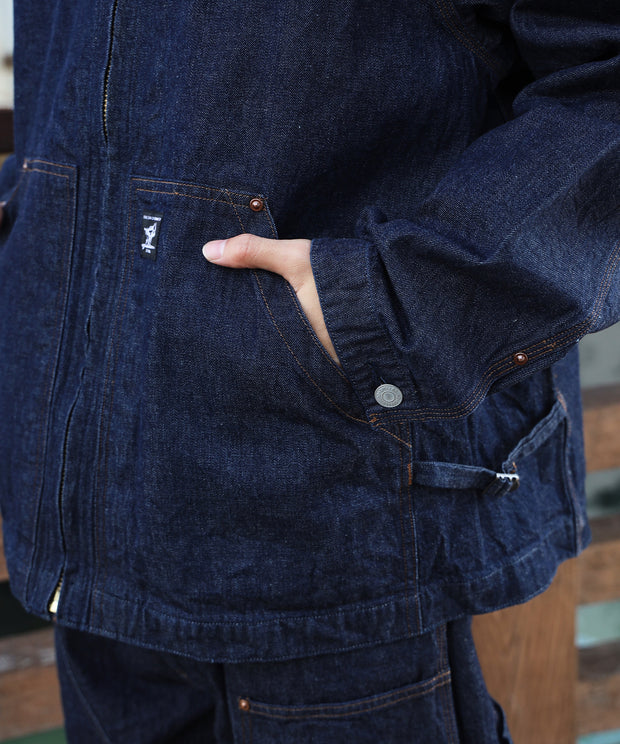 【WEB / FLAG SHOP限定】TES×Domingo Denim Worker Jacket / デニムワークジャケット