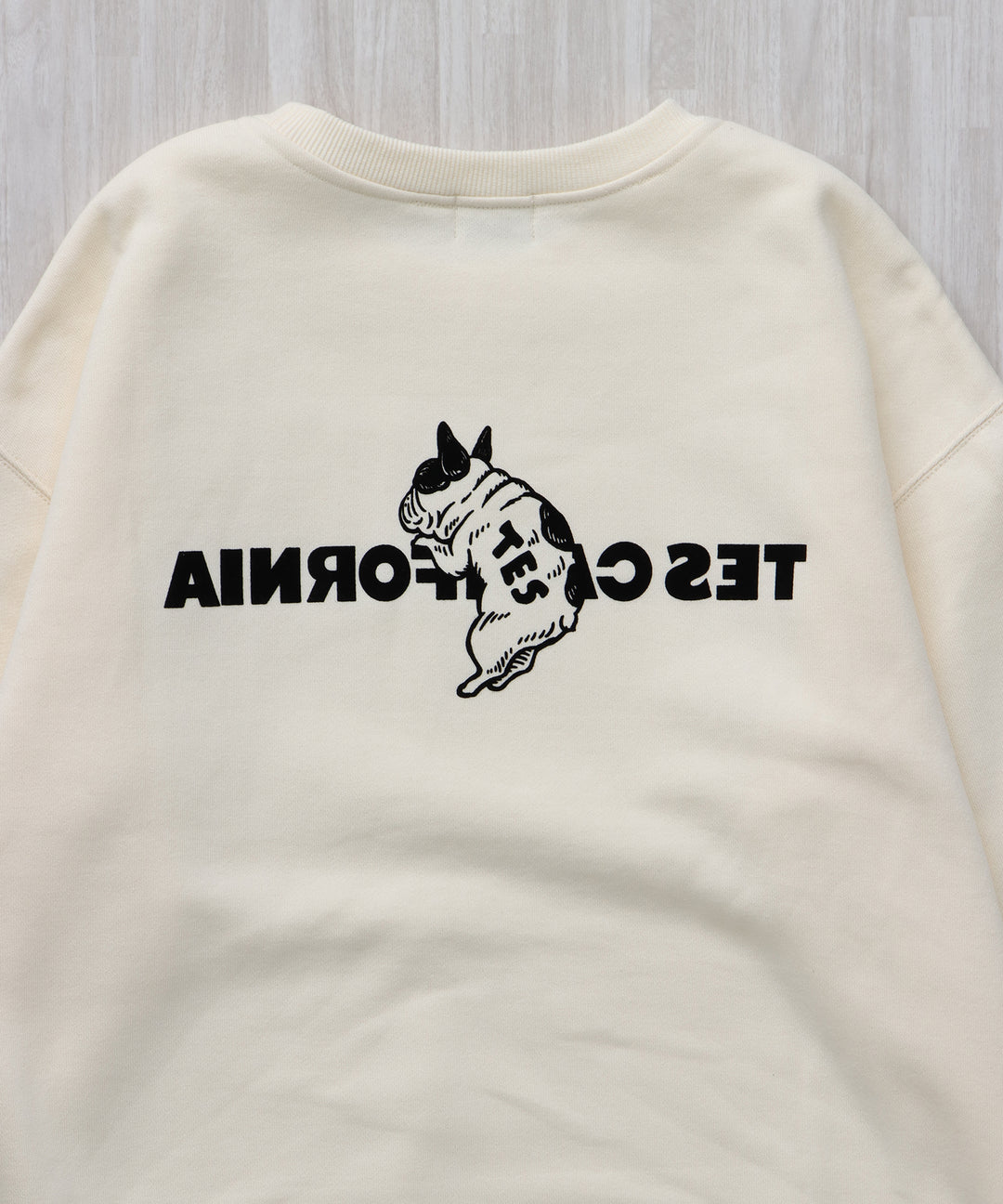 1月中旬お届け予定》TES LADIES OVER SIZE SWEAT / レディースオーバー