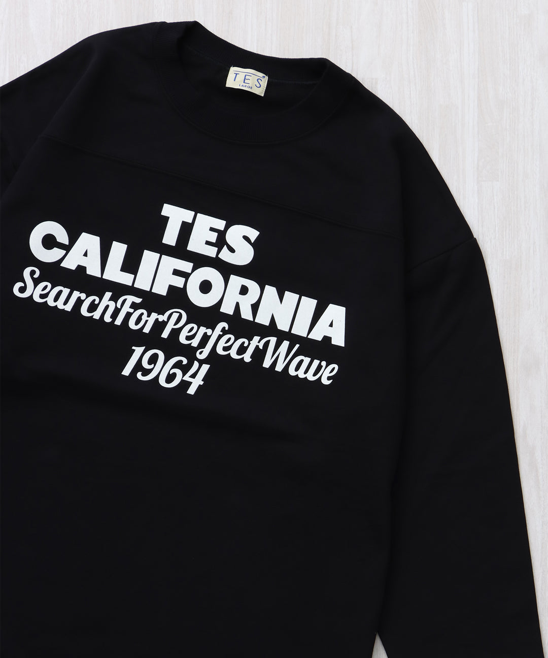 TES CALIFORNIA FOOT BALL T-SHIRT 9SLEEVE / フットボールTシャツ 9