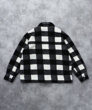 《11月下旬お届け予定》TES BOA SURF CHECK JACKET / ボアジャケット