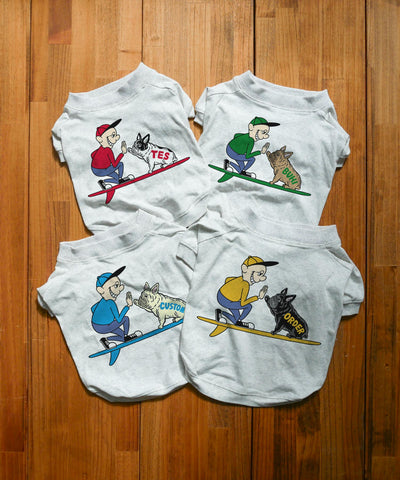 ≪フレブル専用 犬用Tシャツ≫ カスタムオーダー TES HIGHFIVE BUHI CUSTOM DOG T-SHIRT/犬用Tシャツ