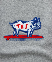 《11月下旬お届け予定》TES SAGARA BUHI WOOL KNIT / クルーネックニット