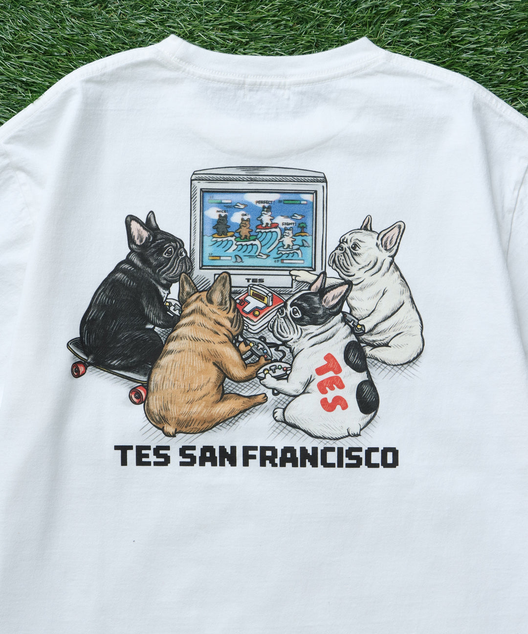 7月上旬お届け予定》TES SURF GAME T-SHIRT/ Tシャツ – TES | THE