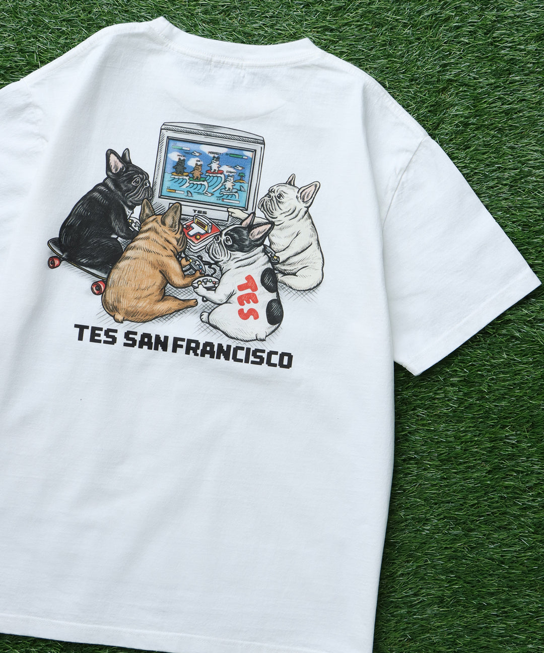 7月上旬お届け予定》TES SURF GAME T-SHIRT/ Tシャツ – TES | THE