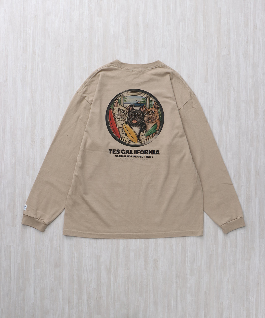 てつお　 TES 4BUHI BOARD BROTHERS LONG SLEEVE T-SHIRT / ロンT – TES | THE