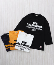 《12月下旬お届け予定》TES CALIFORNIA FOOT BALL T-SHIRT 9SLEEVE / フットボールTシャツ ９分袖