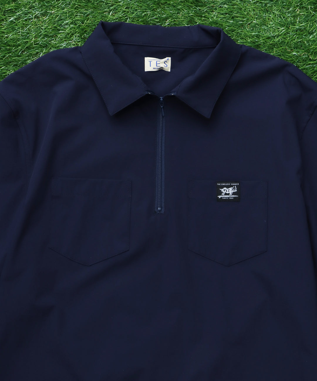 TES COMFORT HALF ZIP SHIRT / 半袖ハーフジップシャツ – TES | THE
