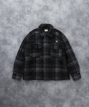《11月下旬お届け予定》TES BOA SURF CHECK JACKET / ボアジャケット
