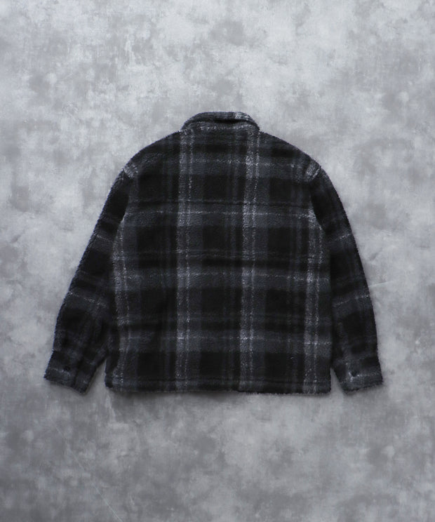 《11月下旬お届け予定》TES BOA SURF CHECK JACKET / ボアジャケット
