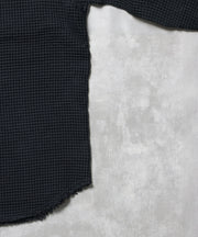 【WEB / FLAG SHOP限定】TES OVER DYE WAFFLE L/S TEE / ワッフルロンT