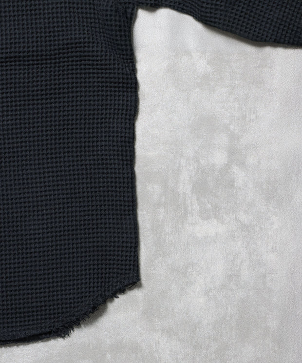【WEB / FLAG SHOP限定】TES OVER DYE WAFFLE L/S TEE / ワッフルロンT