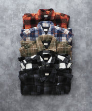 《11月下旬お届け予定》TES BOA SURF CHECK JACKET / ボアジャケット