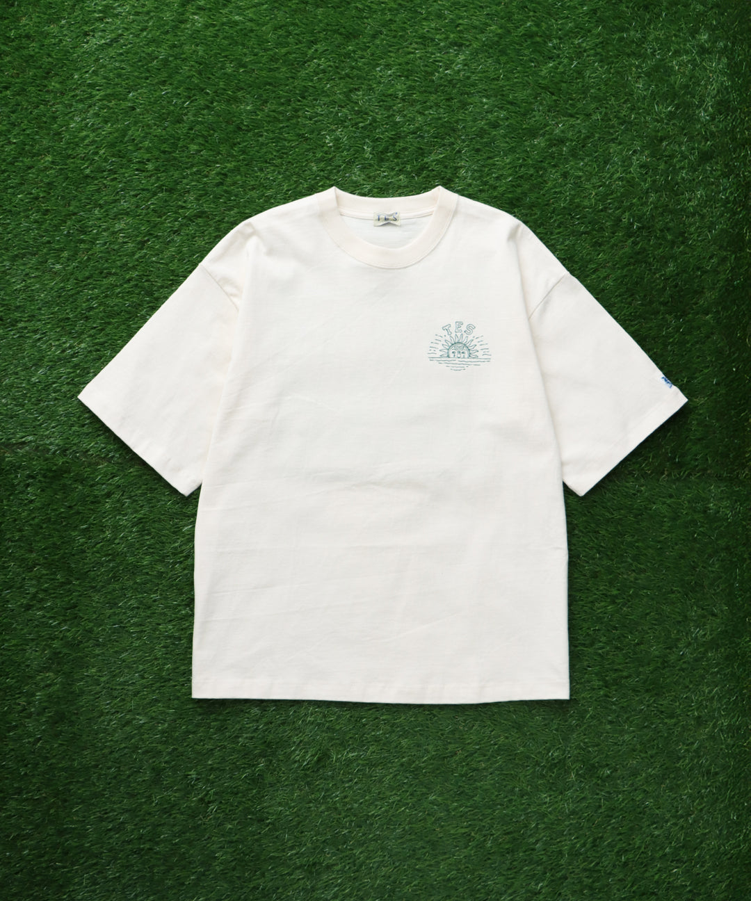 TES BANDANA EMB BIG T-SHIRT / ビッグシルエットTシャツ – TES | THE