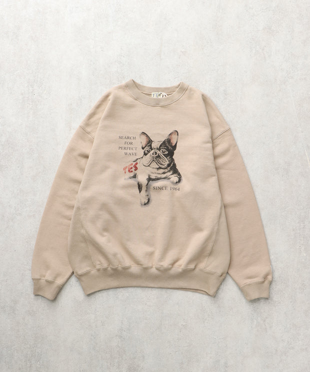 《再入荷》【WEB / FLAG SHOP限定】TES PIDE PT SWEAT/ クルースウェット