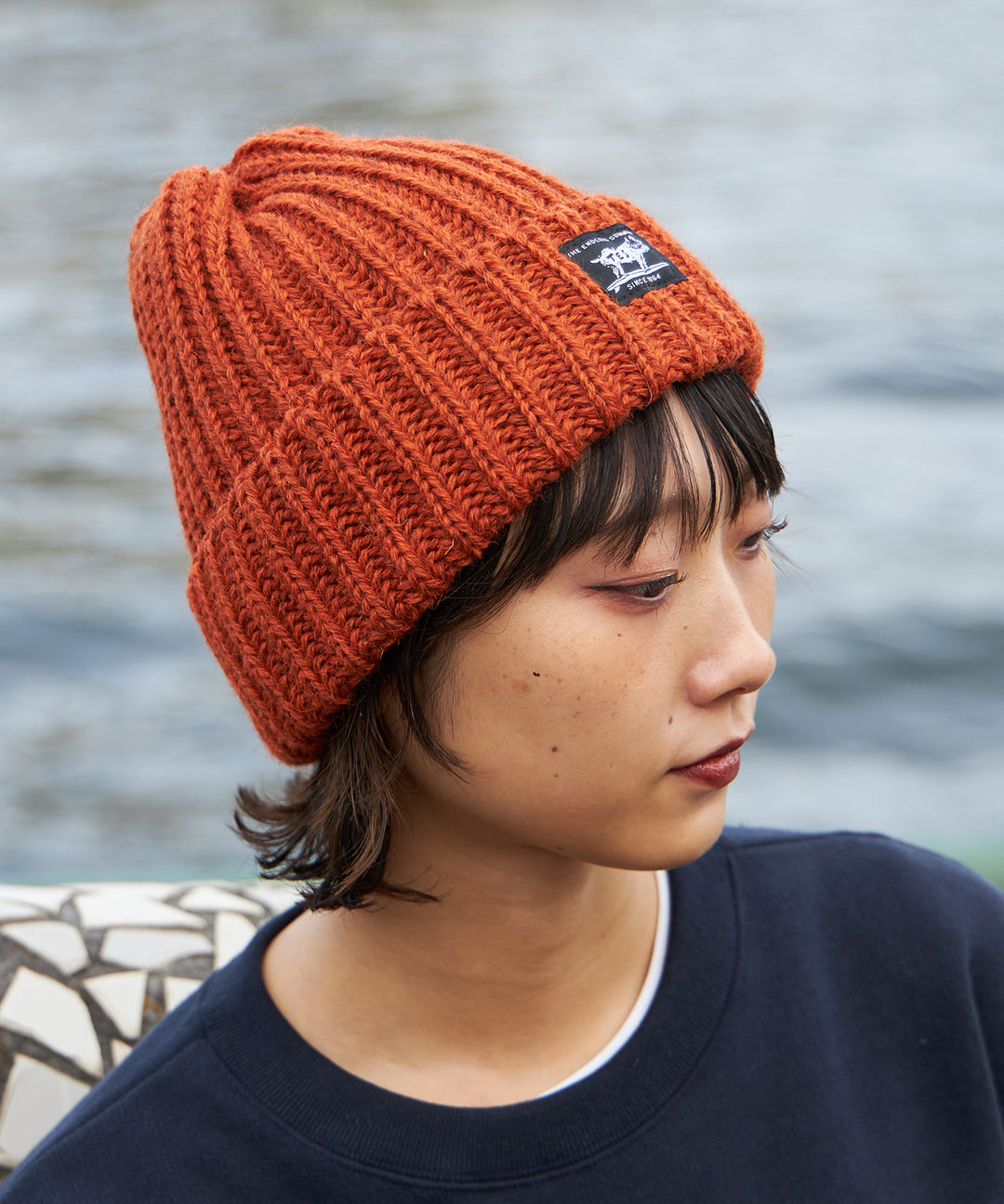 WEB / FLAG SHOP限定】TES BRITISHWOOL KNIT WATCH / ニット
