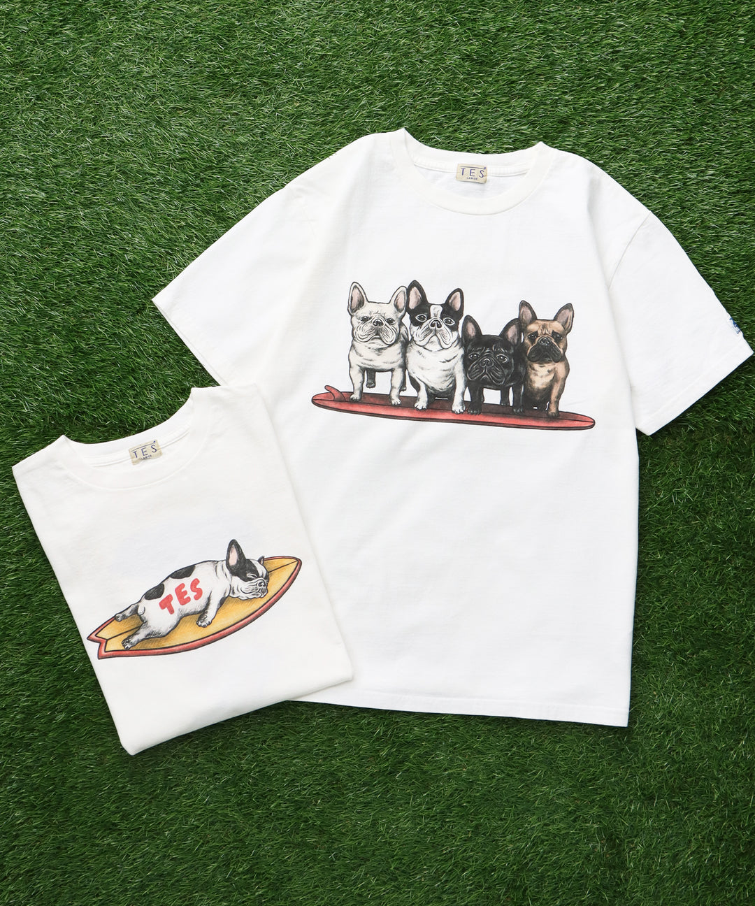WEB / FLAG SHOP限定】TES 4BUHI NEO VINTAGE T-SHIRT / Tシャツ