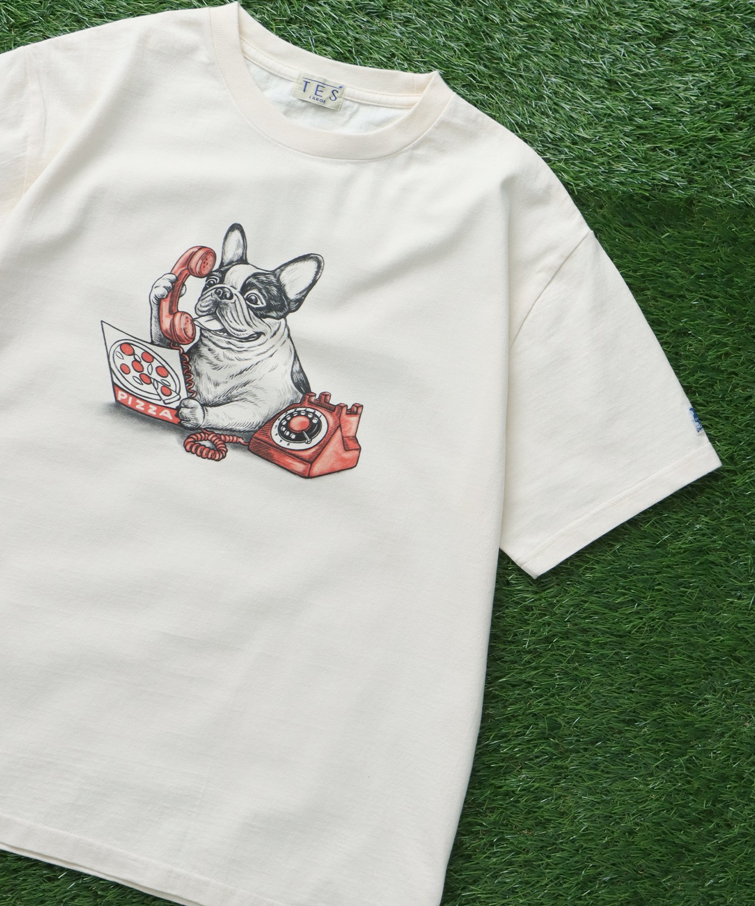 一部予約商品》TES PIZZA DELIVERY TEE/ Tシャツ – TES | THE ENDLESS