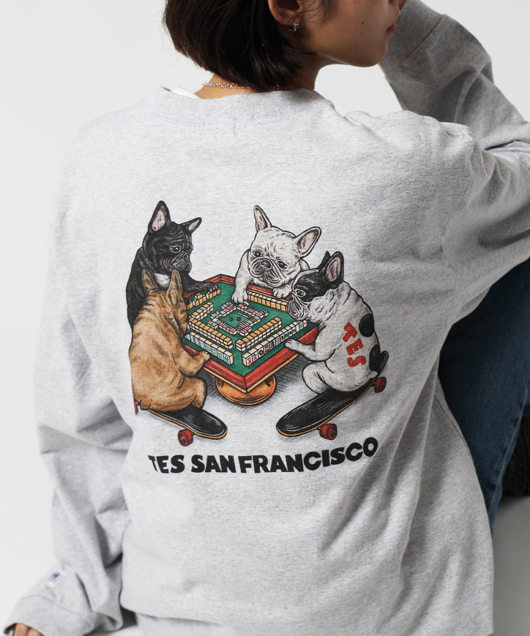 10月中旬お届け予定》【WEB / FLAG SHOP限定】YAKUMAN PT LONG SLEEVE