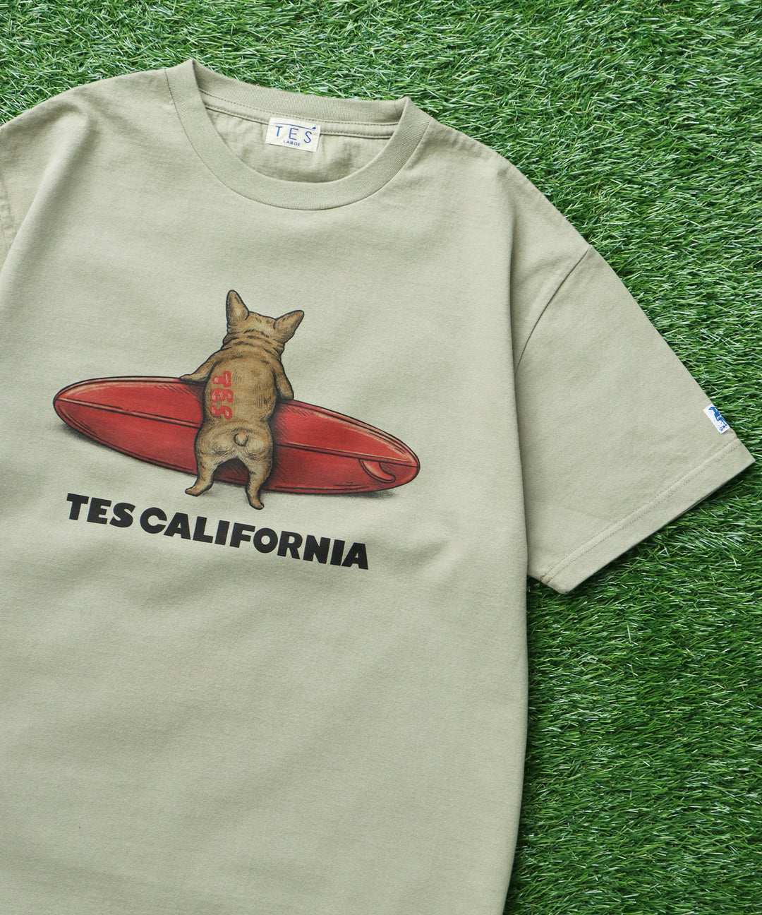 TES PAINTER SURFER Tee新品 6月下旬お届け予定》 TES 4COLOR BUHI SURFER T-SHIRT / Tシャツ – TES