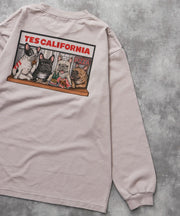 《9月下旬お届け予定》TES CALIFORNIA PIZZA DINER LONG SLEEVE T-SHIRT / ロンT