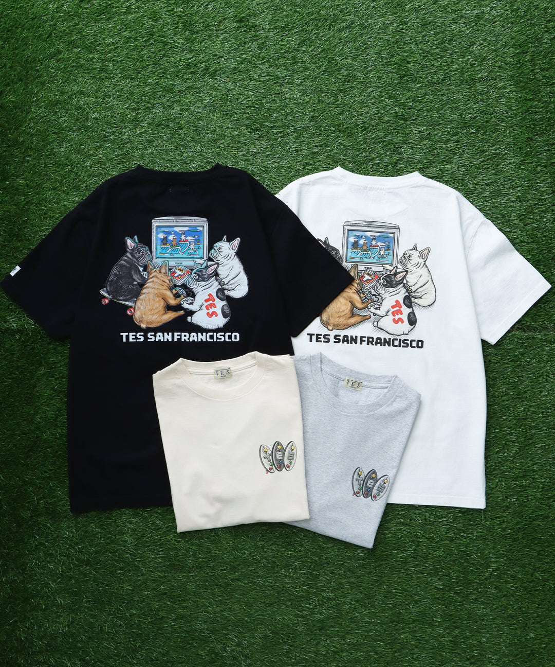 7月上旬お届け予定》TES SURF GAME T-SHIRT/ Tシャツ – TES | THE