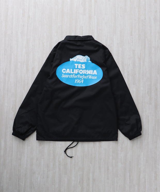 《1月中旬お届け予定》	 TES CALIFORNIA CREW COACH JACKET / コーチジャケット
