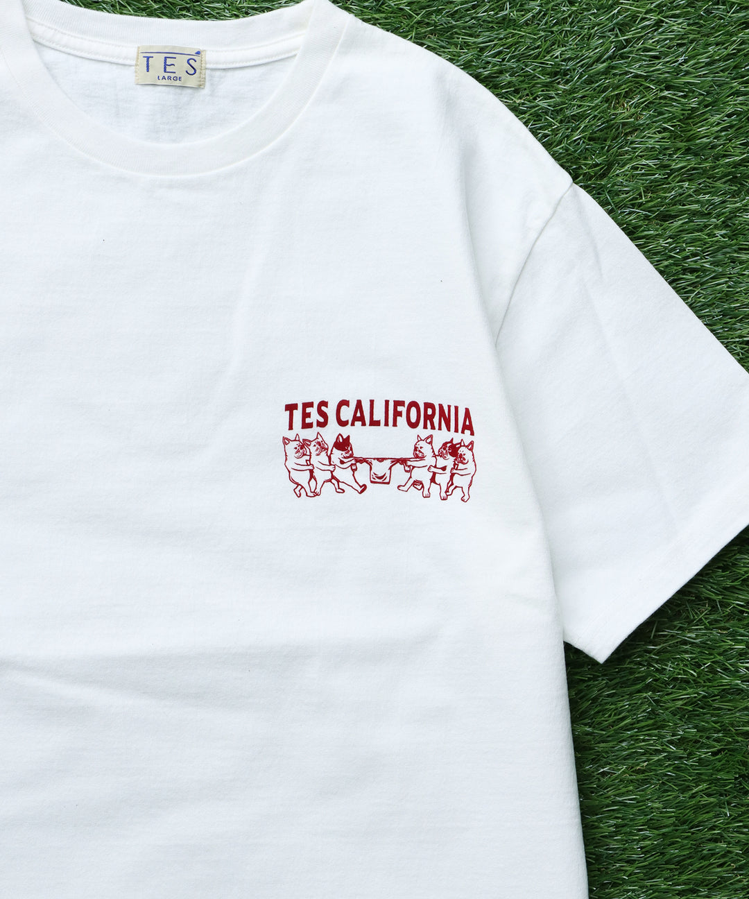 6月下旬お届け予定》TES HEAVY DUTY STANDARD T-SHIRT/ Tシャツ – TES