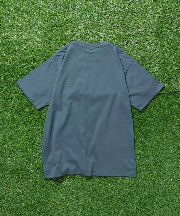 《再入荷》【WEB / FLAG SHOP限定】TES ORGANIC COTTON TURN BUHI EMB T-SHIRT / Tシャツ