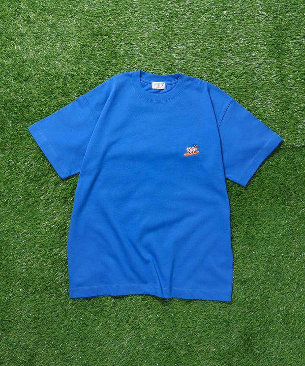 《再入荷》【WEB / FLAG SHOP限定】TES ORGANIC COTTON TURN BUHI EMB T-SHIRT / Tシャツ